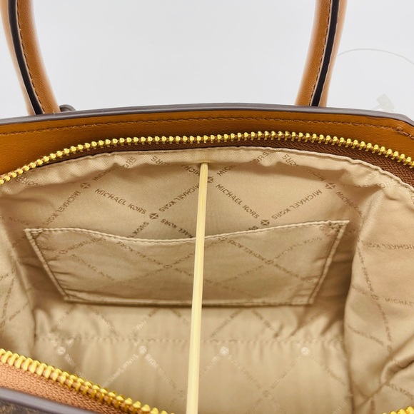 Michael Kors Avril Small Top Zip Satchel Crossbody Bag - Picture 10 of 11